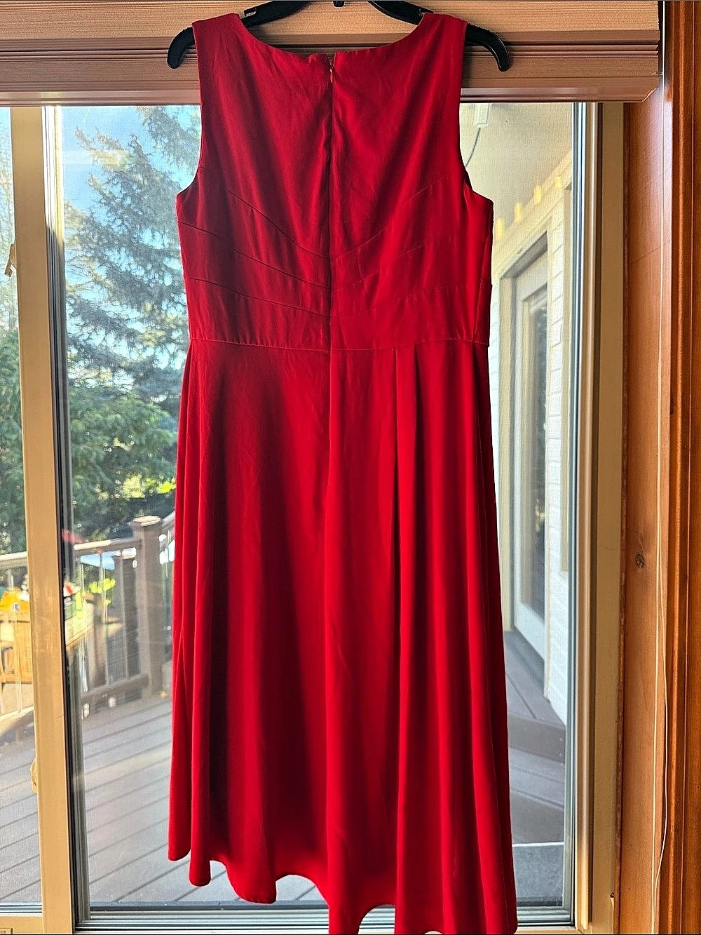 Lane Bryant Red Maxi Dress Size 14 Like New